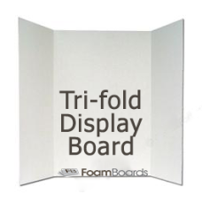 TRI-FOLD DISPLAY BOARD 48 X 36