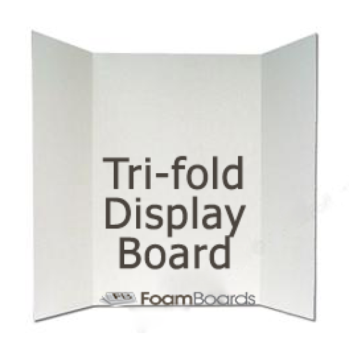 How to make a Tri Fold Display Board. 