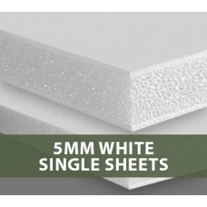 5MM White Foamboard Single Sheets