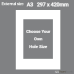 A3 White Mat Board Kit Custom Size A3 White Mat Board Kit Custom Size