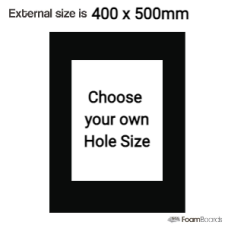 400 X 500 Black Mat Board Kit